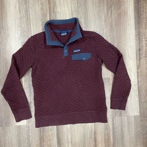 Patagonia Organic Quilt Snap-T Pullover Womens Sweater